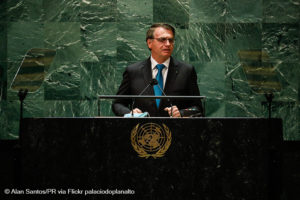 Na ONU, Bolsonaro distorce dados sobre desmatamento, ambiente e energia