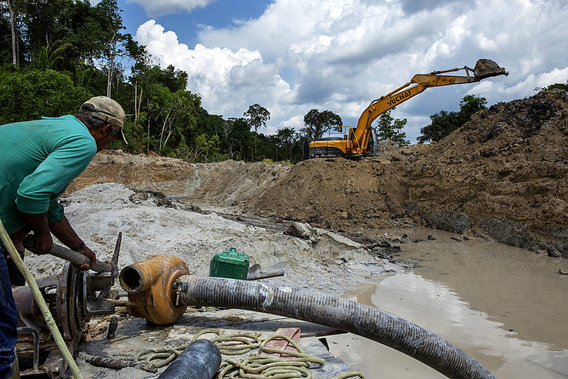 <strong>Garimpos na Amazônia aumentam quase cinco vezes em 10 anos</strong>